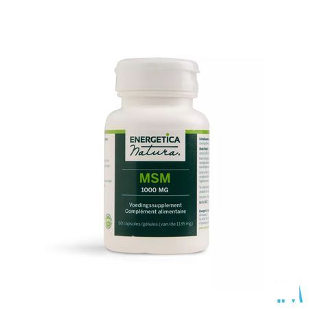 MSM 1000mg 60 capsules  -  Energetica Natura