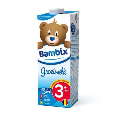 Bambix Lait Croissance Nature 3+ 1L