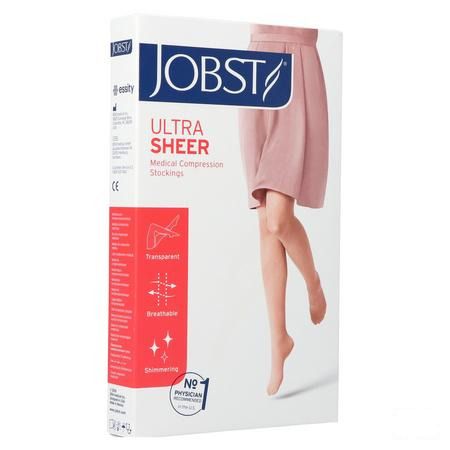 Jobst Ultrasheer Comf.K2 Dijkous Cl.Black S