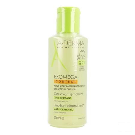 Aderma Exomega Control Reinigingsgel 2in1 200 ml  -  Aderma