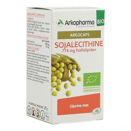 Arkocaps Sojalecithine Bio Capsule 45  -  Arkopharma