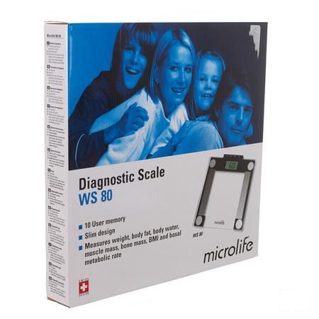 Microlife Personenweegschaal Diagnostisch Ws80