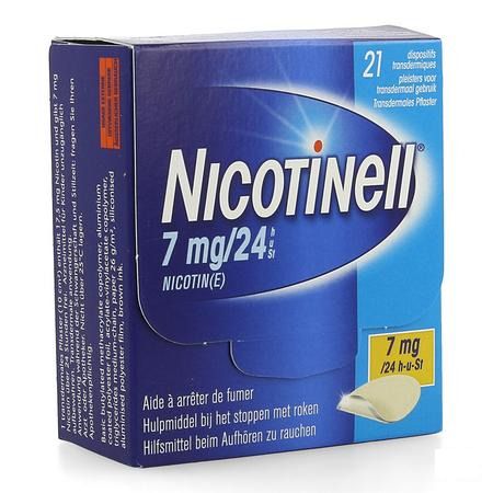 Nicotinell 7mg/24h Pleister Transdermaal 21