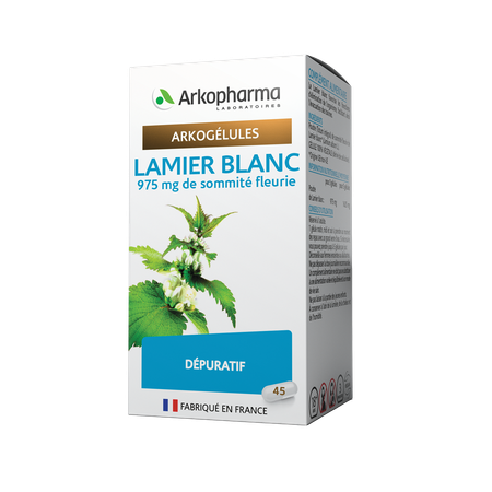 Arkogelules Lamier Blanc Vegetal 45  -  Arkopharma