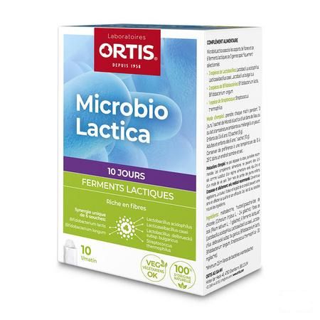 Ortis Microbio Lactica Pdr Zakje 10X10G  -  Ortis