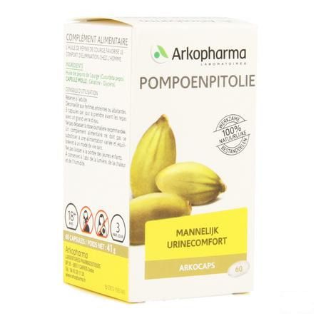 Arkogelules Huile De Pepins De Courge Capsule 60  -  Arkopharma