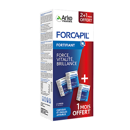 Forcapil Capsule 3x60  -  Arkopharma