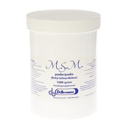 Msm Poudre Soluble - Oplosb 1kg  -  Deba Pharma