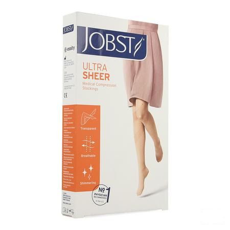 Jobst Ultrasheer Comf.c1 Bas Jarret Natural M