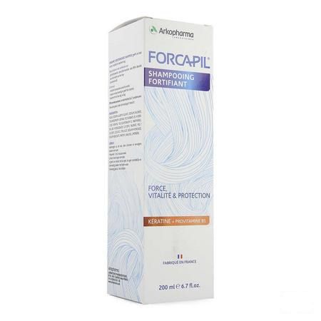 Forcapil Shampooing  Fortifiant Keratine+ 200 ml  -  Arkopharma