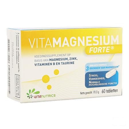 Vita Magnesium Forte Blister Comprimes 4x15 