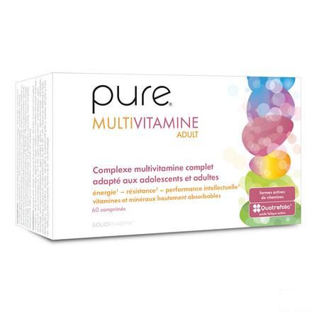 Pure Multivitamine Adult Comp 60