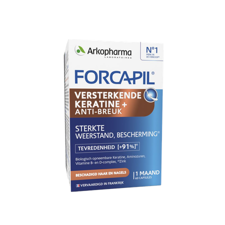 Forcapil Keratine+ Caps 60  -  Arkopharma