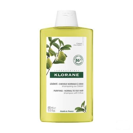 Klorane Capilaire Shampooing Pulpe Cedrat 400 ml