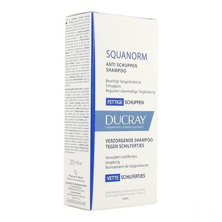 Ducray Squanorm Shampoo Vette Schilfers 200 ml