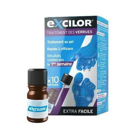 Excilor Traitement Verrues Gel 4Ml