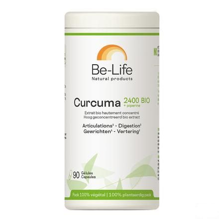 Curcuma 2400 +Piperine Be Life Pot Capsule 90  -  Bio Life