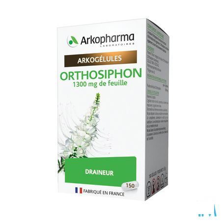 Arkogelules Orthosiphon Vegetal 150  -  Arkopharma