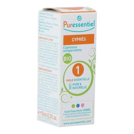 Puressentiel Eo Cipres Bio Expert Essentiele Olie 10 ml  -  Puressentiel