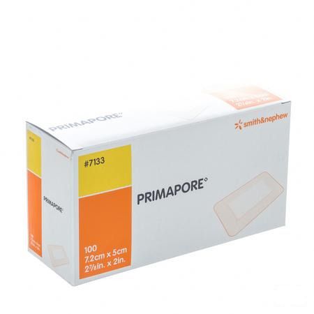 Primapore Pansement Adh Ster 7,5X5Cm 100 7133  -  Smith Nephew