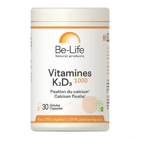 Vitamines K2 D3 1000 Be Life Capsule 30  -  Bio Life