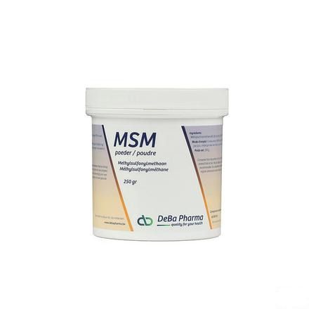 Msm Poudre Soluble - Oplosb 250 gr  -  Deba Pharma