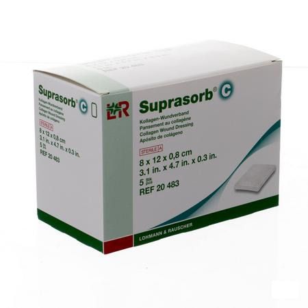 Suprasorb C Compresse Sterile il 8X12X0,8Cm 5 20483  -  Lohmann & Rauscher