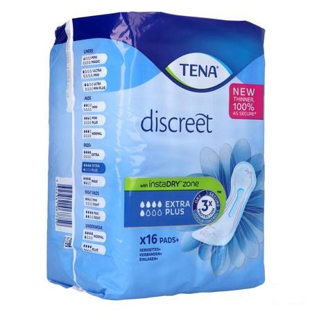 Tena Discreet Extra Plus 16