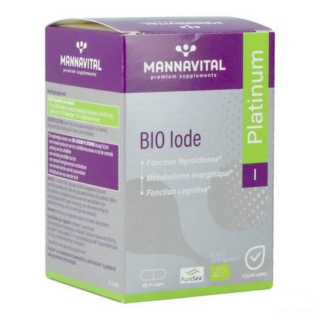 Mannavital Jodium Platinum Bio V-Caps 90