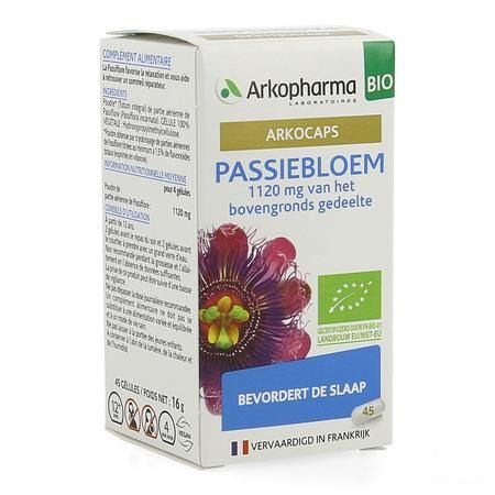 Arkogelules Passiflore Bio Caps 45 Nf  -  Arkopharma