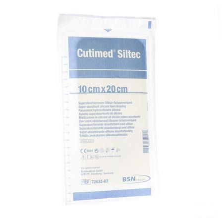 Cutimed Siltec Compresse Sterile il 10,0X20,0Cm 1 7328502