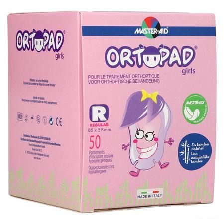 Ortopad Regular For Girls Compresse Ocul. 50 73224