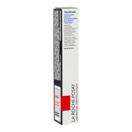 Toleriane Mascara Multi Dimension Noir 7,2 ml  -  La Roche-Posay