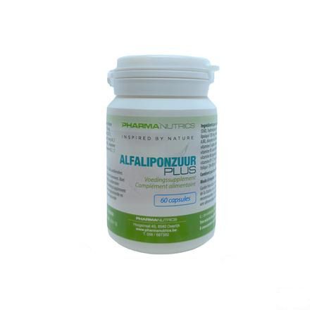 Alfa Liponzuur Plus V-Capsule 60 Pharmanutrics  -  Pharmanutrics