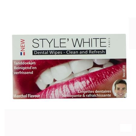 Style White Lingettes Dentaires Nett. Rafraich. 10