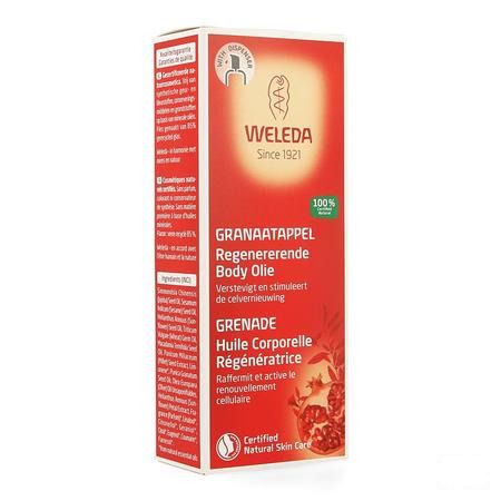 Weleda Granaatappel Regeneratie Olie Flacon 100 ml  -  Weleda