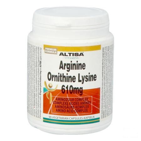 Altisa Arginine Ornithine Lysine V-Capsule 90 151038  -  Dieximport