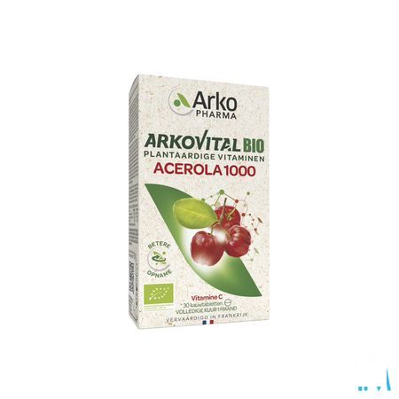 Arkovital Acerola 1000 Bio Kauwtabl 30