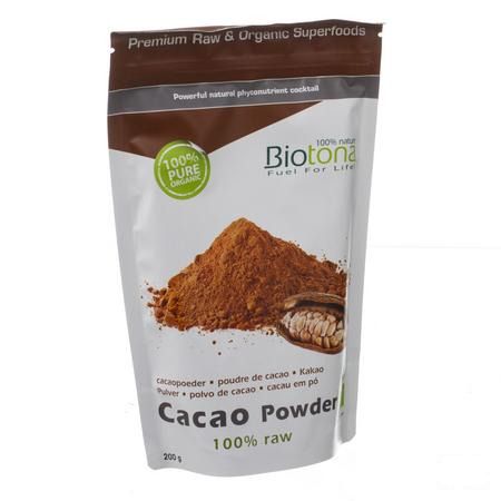 Biotona Cacao Raw Powder 200 gr  -  Keypharm