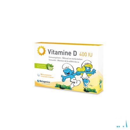 Vitamine D 400Iu Smurfen Comp 84