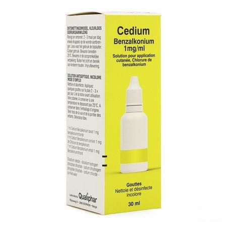 Cedium Benzalkonium Solution 30 ml