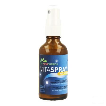 Vitaspray Melatonine Spray Flacon Glas 50 ml 