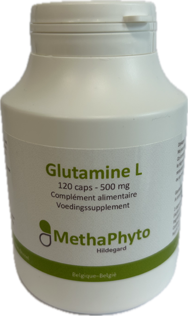 Glutamine L 500 mg 120 Capsule Hildegard  -  Methaphyto